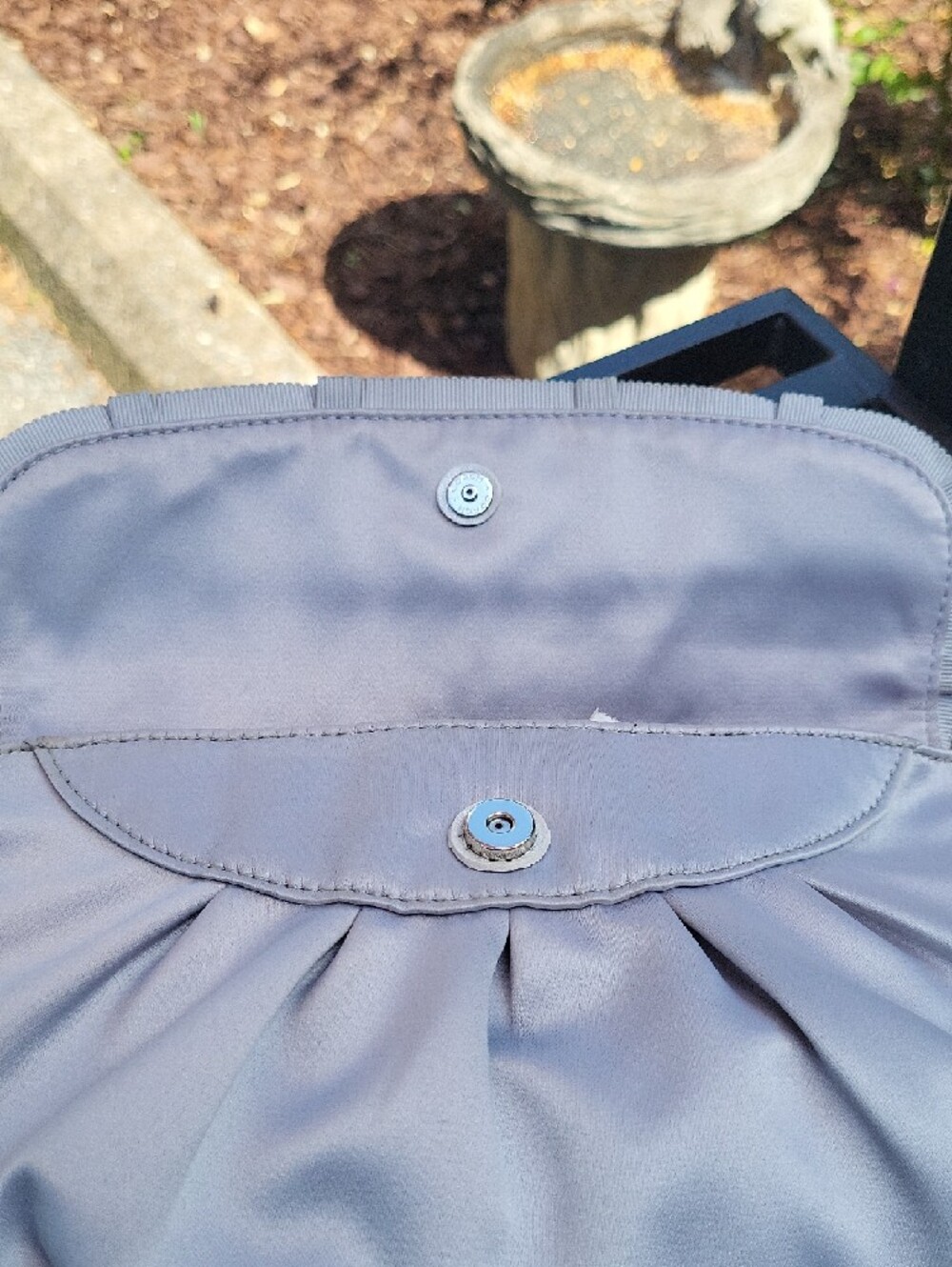 Coach Lavender Gray Wristlet Clutch - Picture 9 of 12